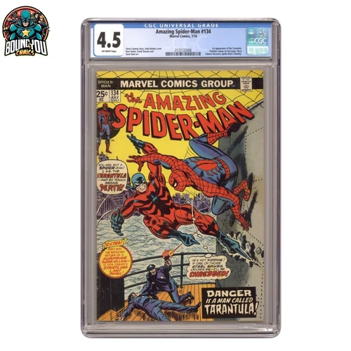 The Amazing Spider-Man #134 (1974) - CGC 4.5