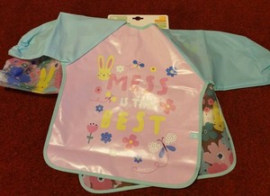mothercare bibs with sleeves