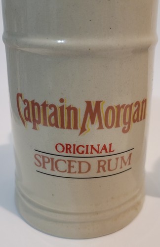 Captain Morgan Spiced Rum Stein Keramik Tassen Vintage 2er Set - Bild 5 von 7