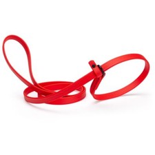 Dog Pet Waterproof Slip Lead - W5/8" x L7' - Cherry Red