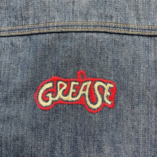 Boys VTG Do-Nothing by Sedgefield Jean Jacket Blue Dark Wash 70s USA 14 Grease - Picture 8 of 9