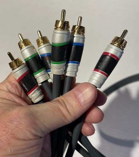Monster Cable M650CV "M" Series Hi Def HDTV Triple Video Cable 4 Feet, 1.21 m - Picture 7 of 8