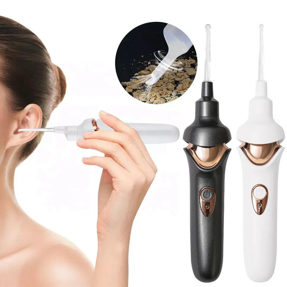 Electric Ear Pick Ear Wax Cleaning Device Removal Vacuum Painless Cleaner Tool - image 4 of 4