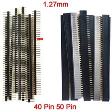 Female Or Male Header Pin Strip 0.05" 1.27mm Breadboard PCB Connector for Dupont