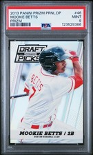 2013 PANINI PRIZM PERENNIAL DRAFT PICKS PRIZM #46 MOOKIE BETTS PSA 9