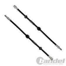 2x BREMSSCHLAUCH BREMSSCHLÄUCHE VORDERACHSE passend für FORD FOCUS II C-MAX