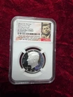 Kennedy Silver Half Dollar 50C NGC PF70 Ultra Cameo 2021-S Proof FDI