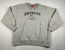 Vintage Denver Broncos Sweatshirt Mens XL 90s NFL Branded Embroidered