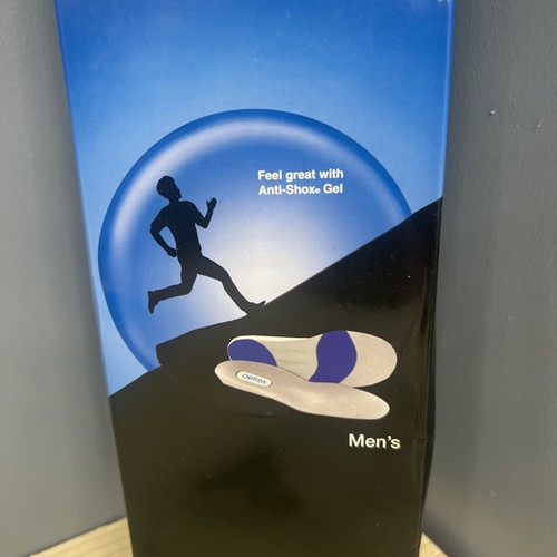 Aetrex Anti-Shox Gel Walker/Runner Insoles Men’s size 10-11 40663 - Picture 3 of 8