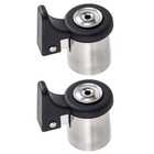 2 Pcs Whistling Kettle Flute Nozzles Stainless Steel Plastic for Home Kitchen