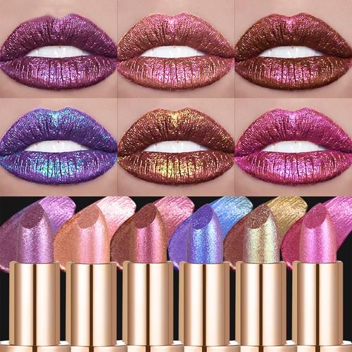 Women Lipstick Carnival 1Pc Theme Party Halloween Chameleon Color Shift Effect - Imagen 1 de 23