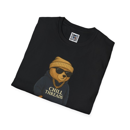 Cool Bear Streetwear Tee – Chill Threads Graphic T-Shirt Unisex - Picture 13 of 17