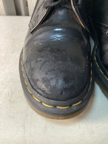 Zapatos Dr. Martens 1461 charol 3 ojales - Reino Unido 6 EE. UU. 8 UE 39 - Leer - Imagen 22 de 24