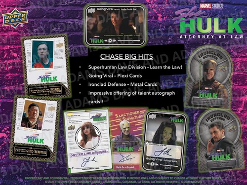 MARVEL STUDIOS SHE-HULK TRADING CARDS HOBBY 12ER BOX CASE (UPPER DECK 2024) - Bild 9 von 12