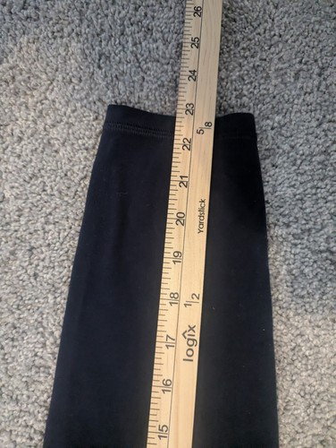 Athleta Leggings Womens M Salutation Stash Pocket II Soft Stretchy Yoga Black - Picture 8 of 9