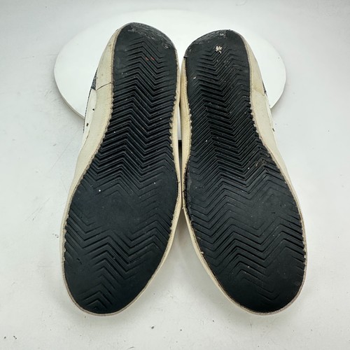 Golden Goose GGDB Vigna Women Size EU 38 US 8 White Black Glitter Grey Shoes - Picture 8 of 11