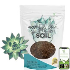 Succulent Soil Premium All Purpose Blend  Large 2.2 Quarts  Pre-Mixed Ready...