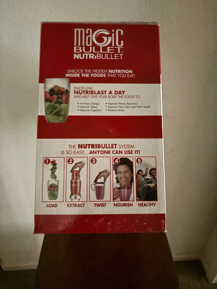 Magic Bullet NutriBullet 12-Piece Set – New, 600W Extractor - Image 3 of 4