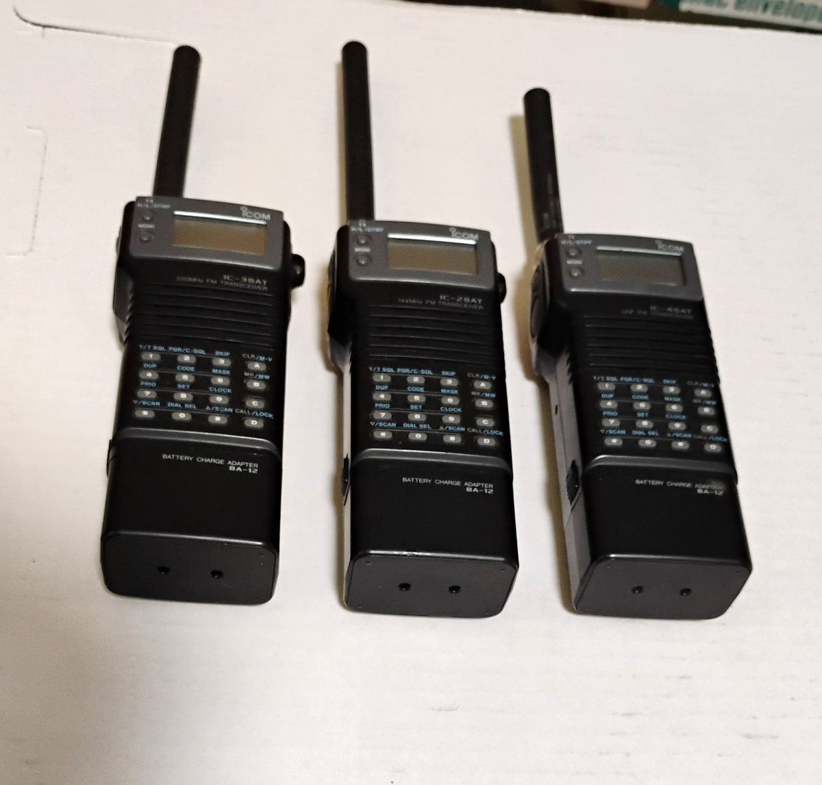 ICOM  VHF TRANSCEIVER AM-3D 珍品 Icom IC-V3500 2M FM Transceiver GigaParts.com