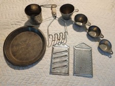 Lot of Vintage Metal Kitchen Tools Farmhouse Country Kitchen Utensils