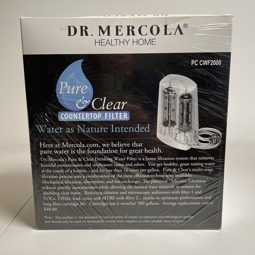 Dr. Mercola Pure & Clear Countertop Drinking Water Filtration System PC CFW2000 - Picture 3 of 7