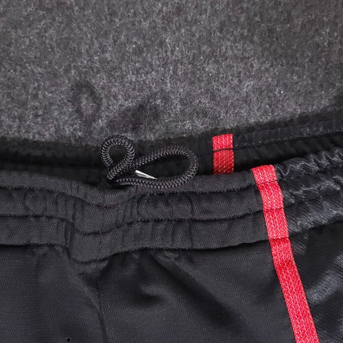 Vintage Nike Air Jordan Track Pants Mens Medium Black Ankle Zip Drawstring Y2K - Picture 3 of 23