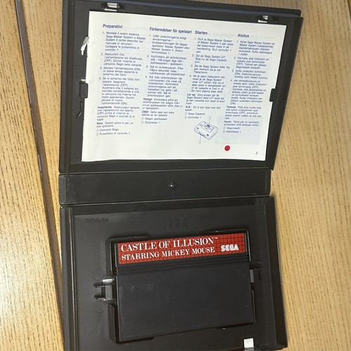 Castle of illusion - SEGA Master System - complet - fonctionnel - PAL FR - Picture 3 of 3