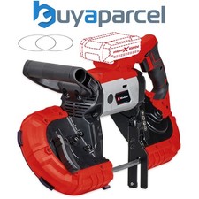 Einhell Power X-Change 18v TE-MB 18/127 Cordless Band Saw 115 x 127mm - Bare