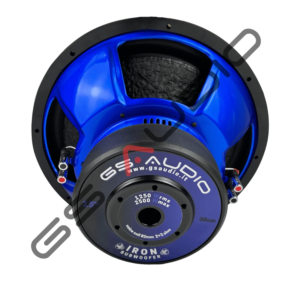 Gs Audio IRON subwoofer - 15"/38cm - 1250Wrms - D1 ohm - Immagine 3 di 4