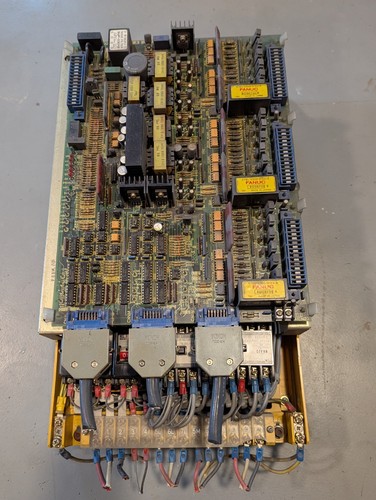 GENUINE FANUC A06B-6058-H321 Servo Amplifier *Removed From Working Machine* - Picture 1 of 6