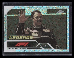 2023 Topps Chrome Formula 1 #197 Nigel Mansell Mini Diamond Refractor #/299