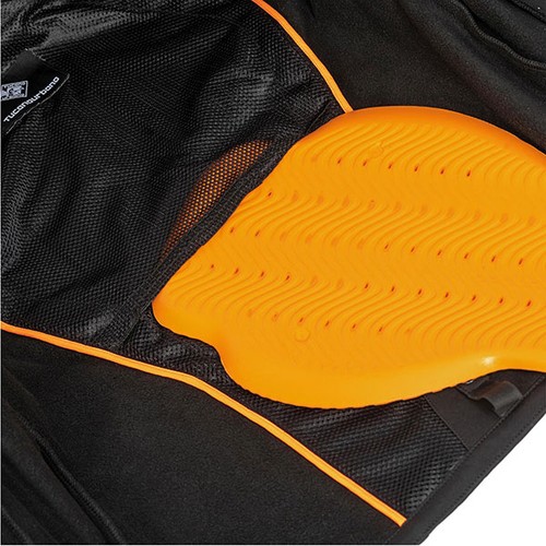 Tucano Urbano Ovetto Textile Jacket Motorbike Motorcycle - Black - Picture 9 of 10