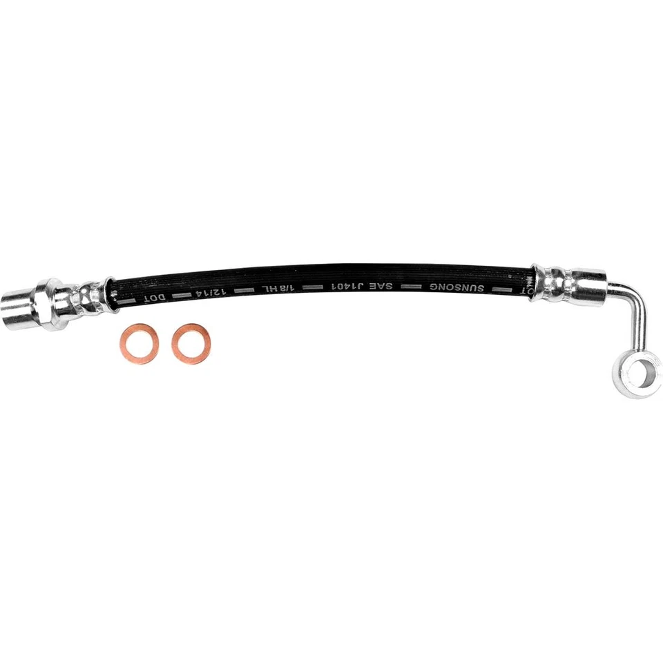 2x Manguera de freno exterior trasera línea de freno para 2003 2004 2005 2006 Subaru Baja Foto 2 de 4