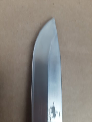 NRA Rough Riders Bowie Knife With Wood Sheath - Picture 2 of 17