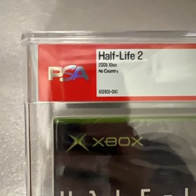 New Sealed Xbox Half Life 2  Graded PSA 9.6 A . Not VGA, CGC WATA