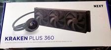  NEW IN BOX NZXT Kraken Plus 360 CPU Liquid Cooler 360mm Radiator NOB upgraded 