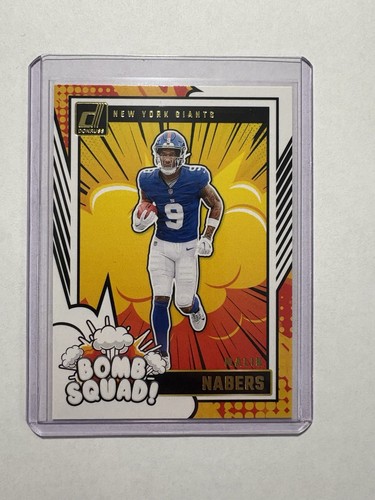 2024 Panini Donruss Malik Nabers Bomb Squad