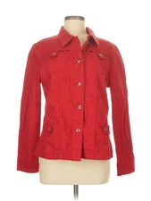 French Dressing Jeans Women Red Jacket M