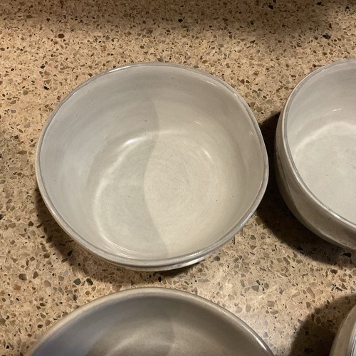 CUORE E MANO CON MAGNOLIA TORTORA/GRIGIO ZUPPIERE CEREALI 5 3/4"--SET DI 4 - Foto 6 di 12