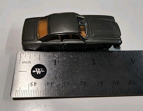 Vintage Politoys Penny #029 Gray Maserati 3500 GT 1/66 Diecast Italy VHTF - Picture 10 of 11