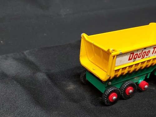 Matchbox 1960s Lesney Kingsize Dodge Fruehauf Tipper K-16 Truck & Dump Trailers - Picture 7 of 12