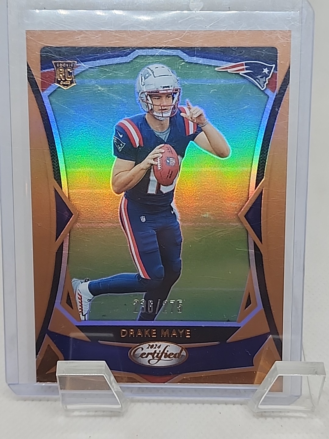 Drake Maye 2024 Panini Certified - #103 New England Patriots - RC Bronze /275