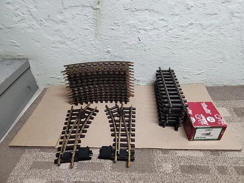 Lgb G Scale Brass Track Assortment 1100 Curves 1000 Straights 1205 1210 Switches