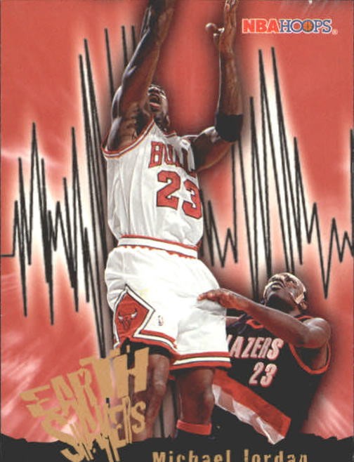 1995-96 Hoops #358 Michael Jordan ES Chicago Bulls