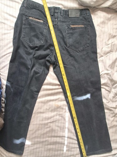 Enzo Denim Jeans Men’s Size 36 – Dark Wash Straight Leg – 100% Cotton – Classic - Picture 10 of 20