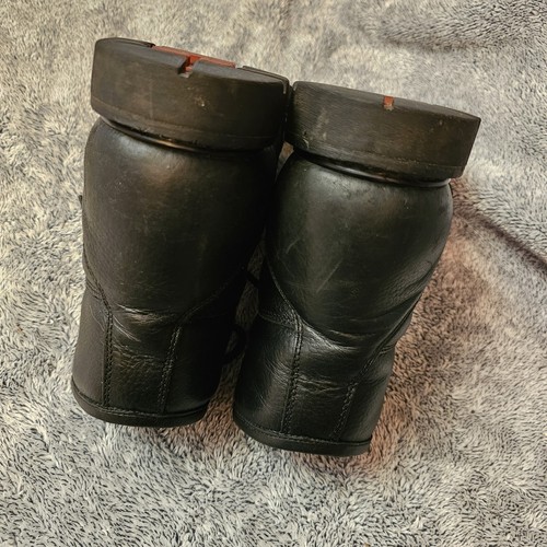 Snap-On Tools ~ Herren Größe 14 Arbeitsstiefel ~ PIT STOP ~ schwarzes Leder Goodyear Sohle - Bild 19 von 20