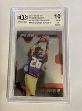 Sidney Jones IV Sage Hit Premier Draft Peak Performance 10 Mint BCCG