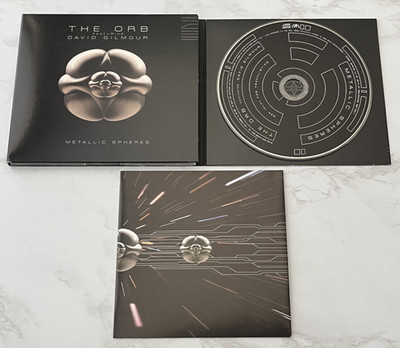 The Orb Featuring David Gilmour Metallic Spheres CD Digipak