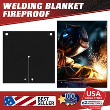 12"x12" Welding Blanket Fireproof Flame Carbon Felt for Welders Retardant Fabric