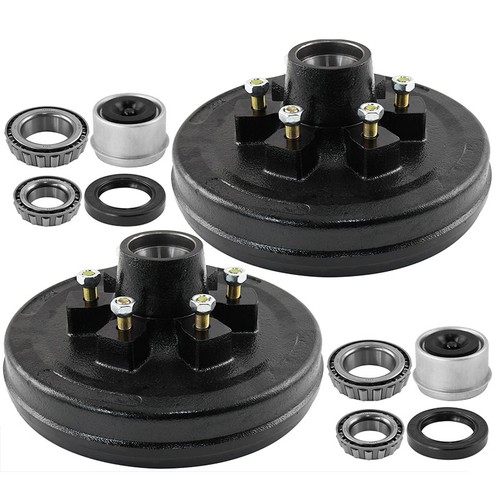 Set of Trailer 6 on 5.5" Hub Drum Kits & 12"x2" Electric Brakes 5200-6000 lbs - Bild 40 von 46